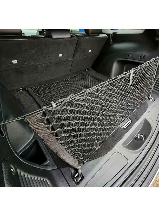 Elastic Car Trunk Storage Net Organizer Size S Durable Polyester Cargo Net for Vehicle Motorcycle Bicycle ATV - Image 4